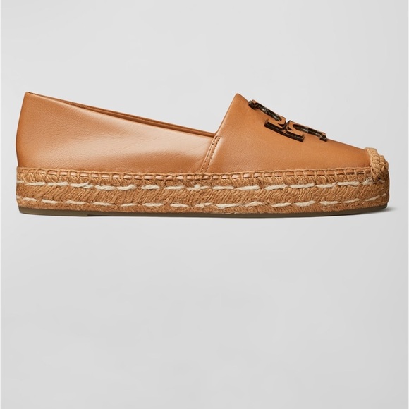 Tory Burch Ines leather logo espadrille loafers - Picture 4 of 4